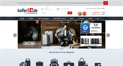 Desktop Screenshot of koffer24.com
